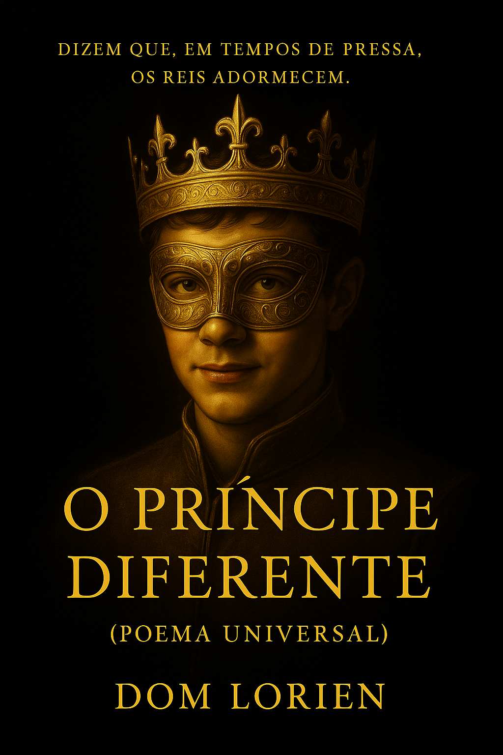 Capa do livro O Príncipe Diferente e a Coroa Invisível